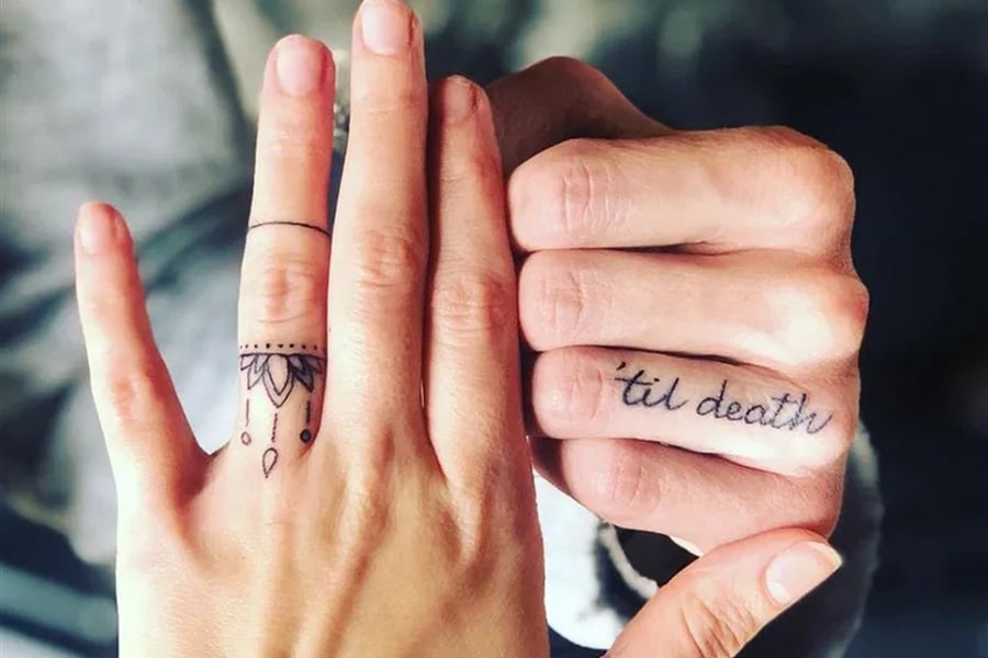 Wedding Tattoos Instead of Rings: A Permanent Solution