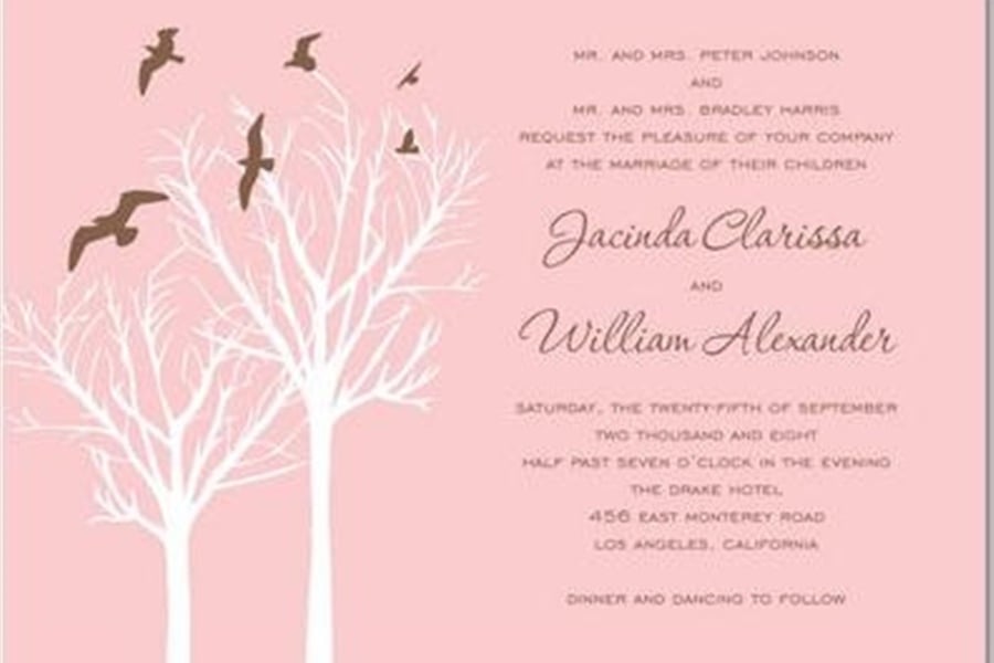 Wedding Invitation Wording