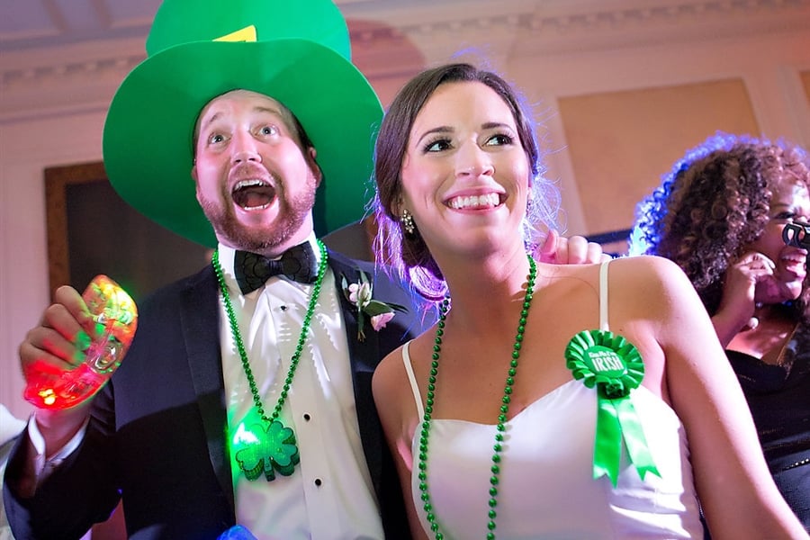 St Paddys Day Weddings